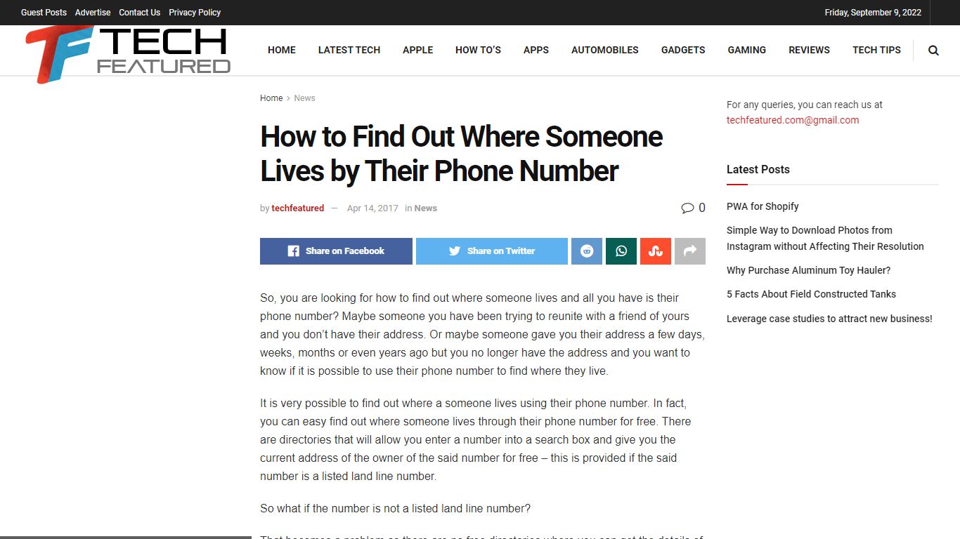 How to Find Out Where Someone Lives by Their Phone Number
